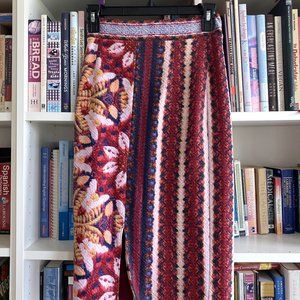 Maeve Colorful Midi Skirt